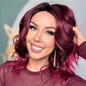 CSC Kiss and Tell in Deep Burgundy Pink